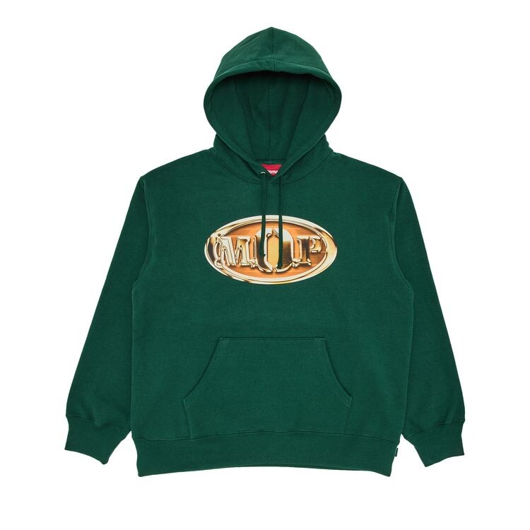 

Толстовка Supreme M.O.P. Hooded Sweatshirt Dark Green, зеленый