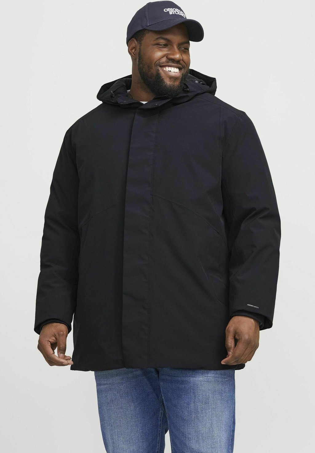 

Парка PLUS SIZE Jack & Jones, темно-синий