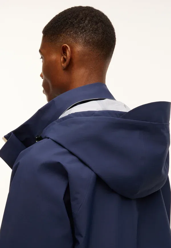 Куртка Tommy Hilfiger Tech Regatta Performance Light Jacket, угольно-синий — фото 4