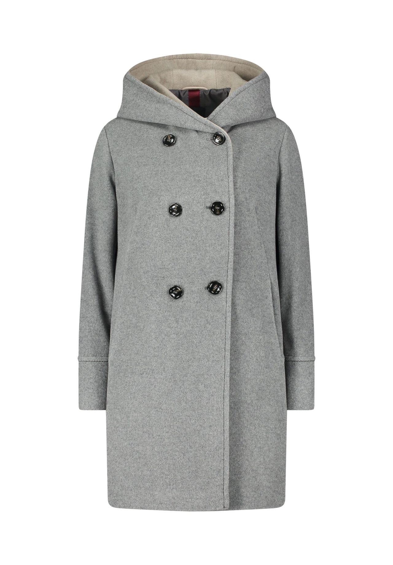 

Шерстяная куртка с капюшоном GIL BRET, цвет Light Grey Melange