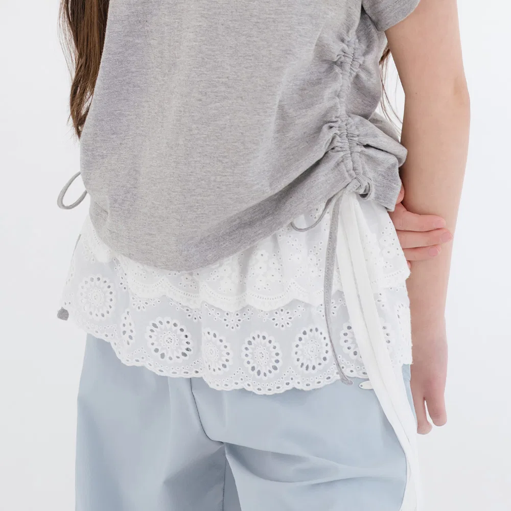 Детская многослойная юбка с фестончатым краем от Brettailor