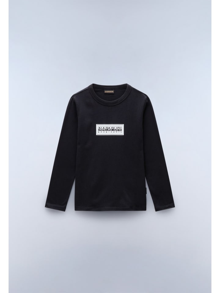 

Футболка K S-Chamois Ls черного цвета Napapijri