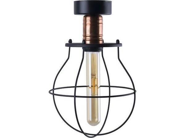 

Потолочный светильник Licht-Erlebnisse MANUFACTURE цвет schwarz/kupfer