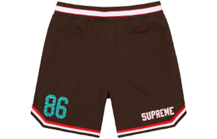SS22 Повседневные шорты унисекс Supreme, фиолетовый — фото 3