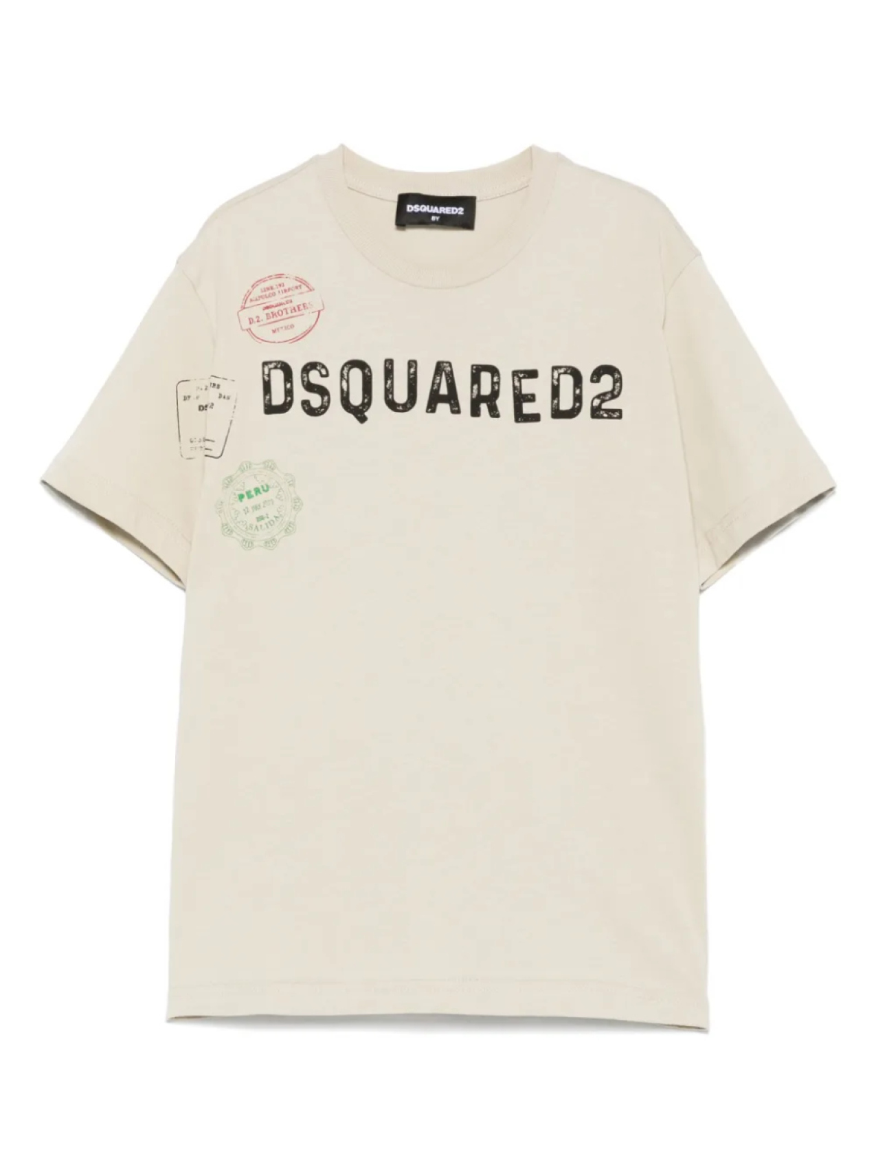 

DSQUARED2 KIDS футболка с логотипом, нейтральный