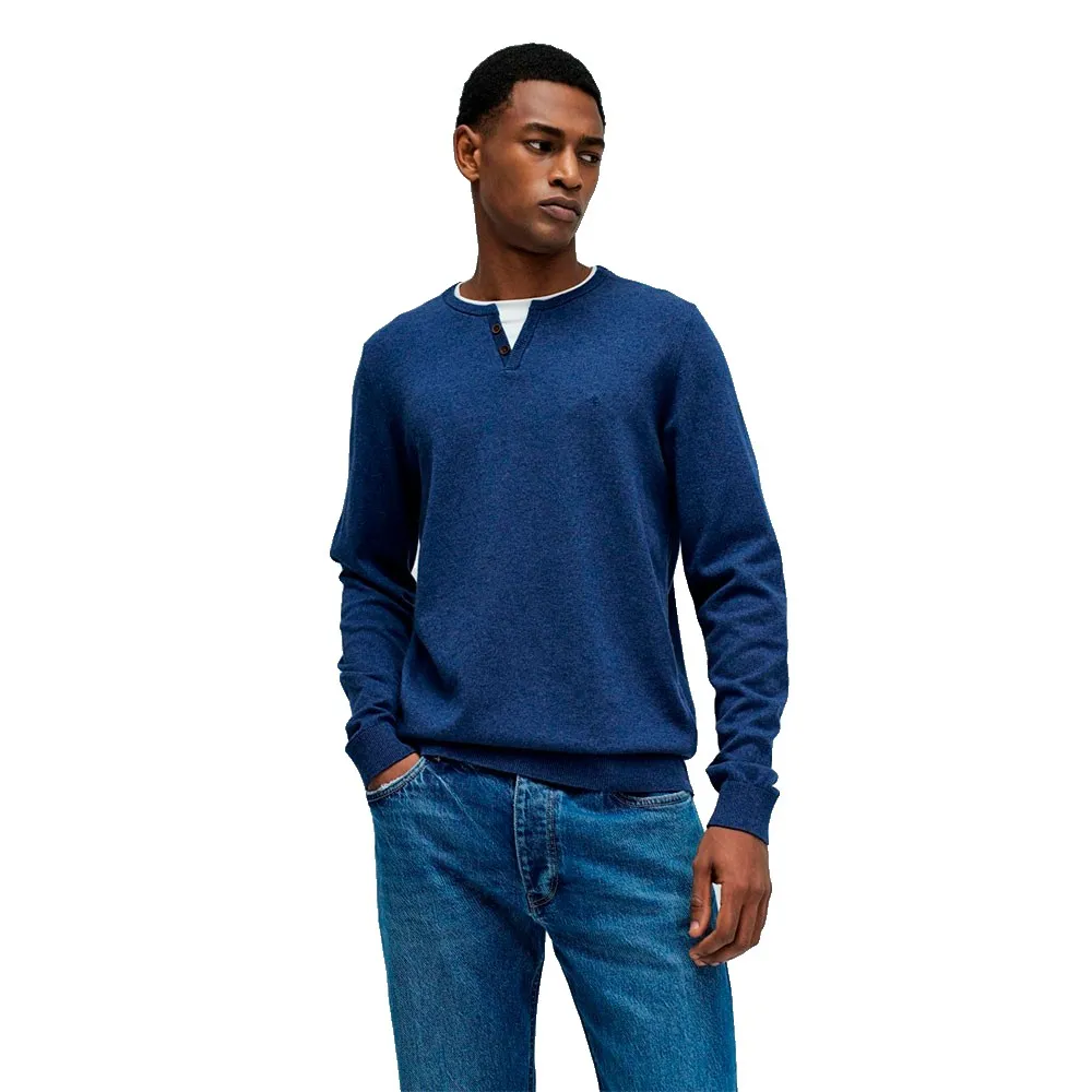 

Свитер Salsa Jeans 21009511, стандартный крой, синий