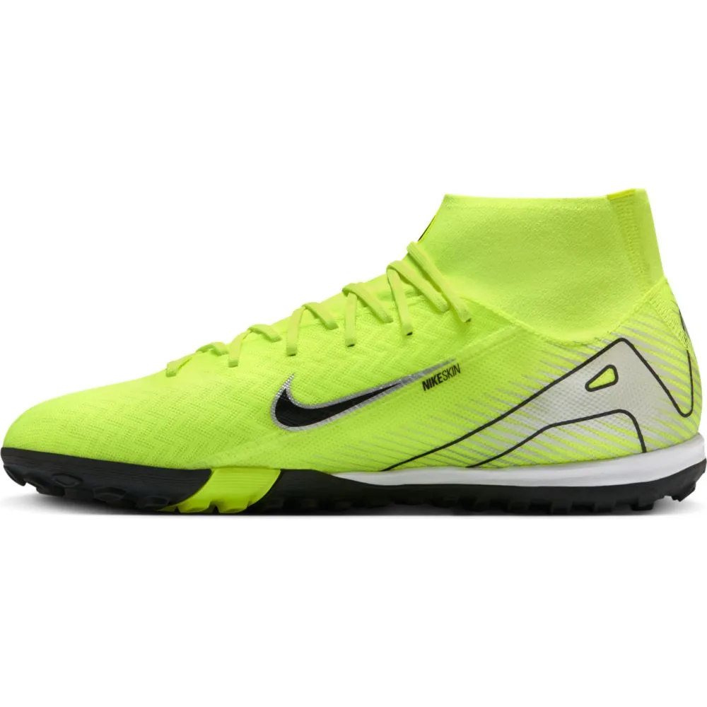 Футбольные бутсы Nike Mercurial Superfly 10 Academy TF, желтый — фото 3