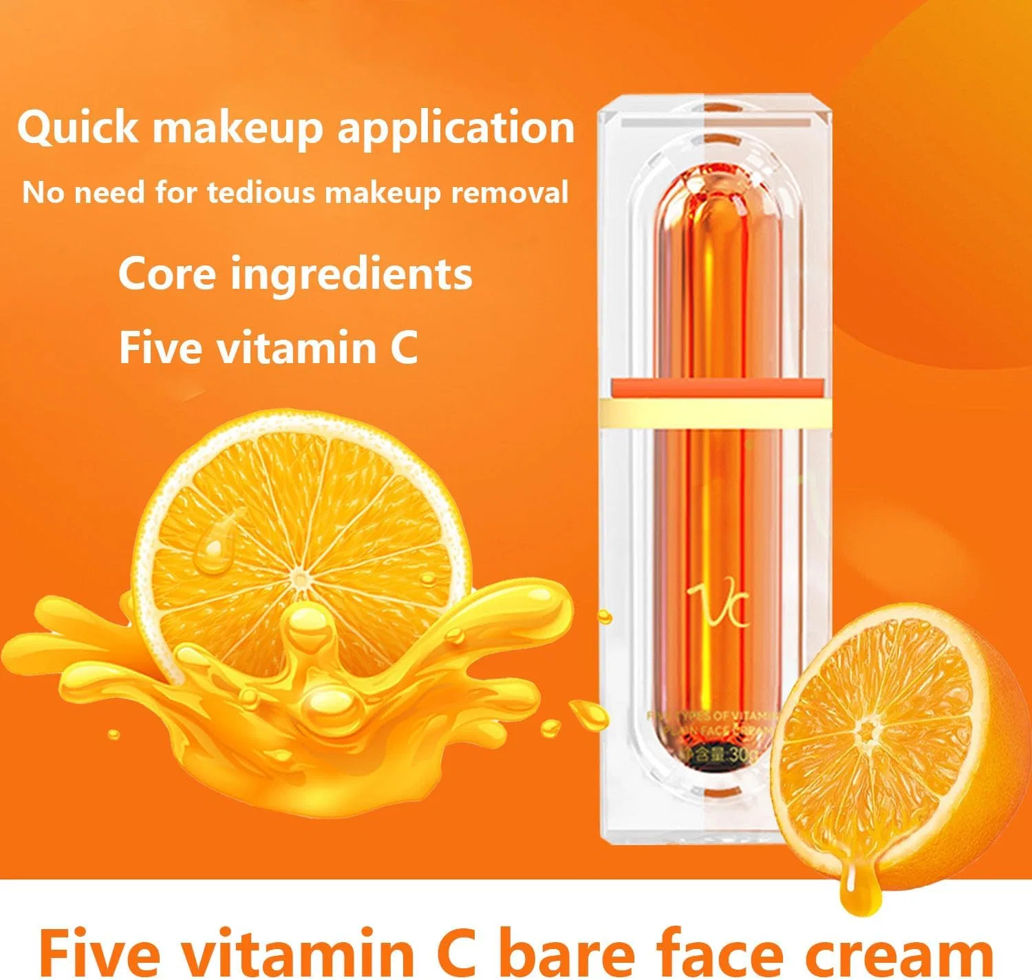 BB-крем Five Vitamin C Tone-up Cream Icoyea 3 шт 30 г — фото 4