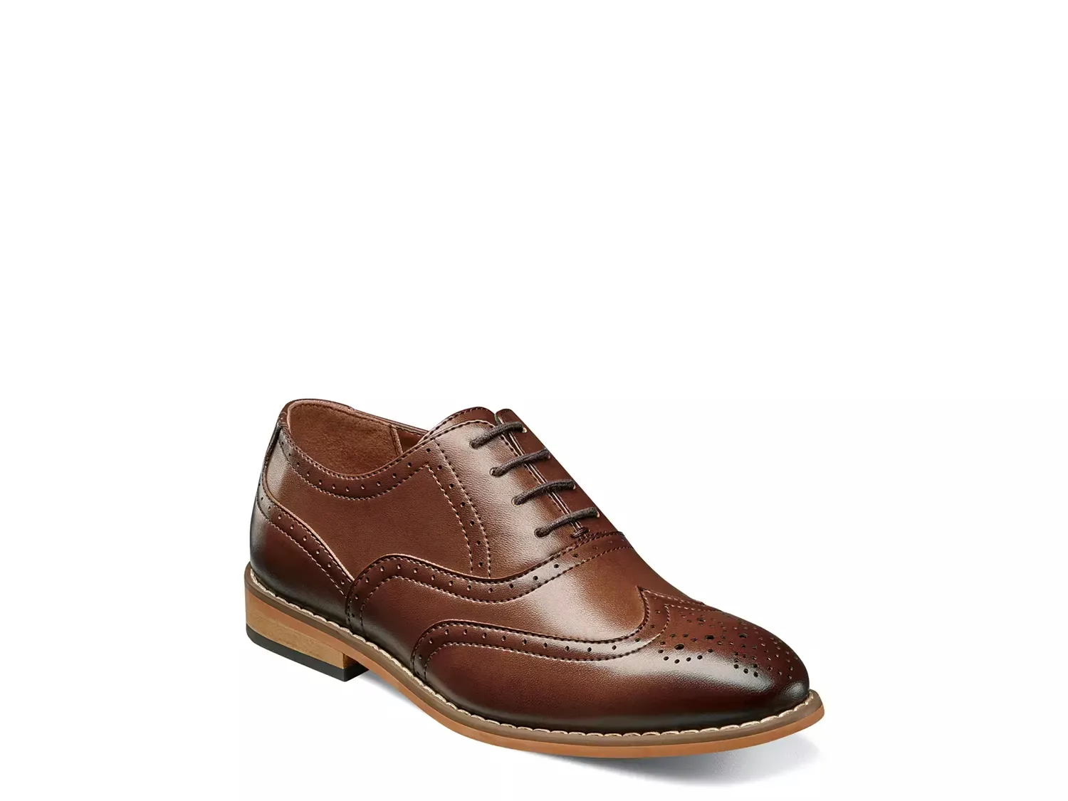 

Оксфорды Wingtip - детские Stacy Adams, Cognac
