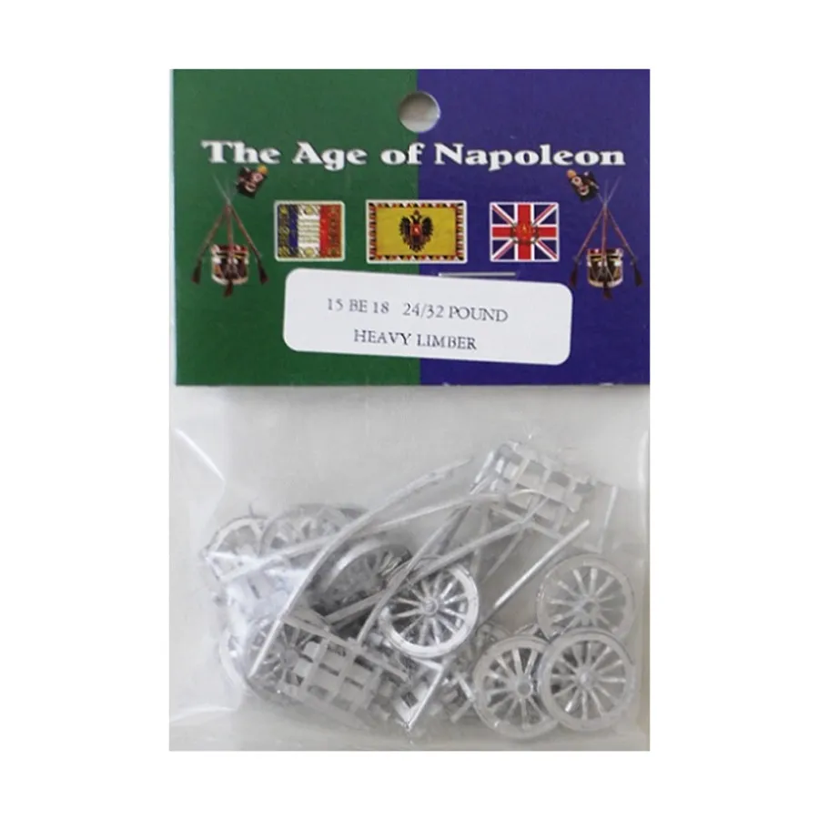 

Передки – 24/32 фунта, тяжелые, Age of Napoleon - British - Equipment (15mm) (Blue Moon)