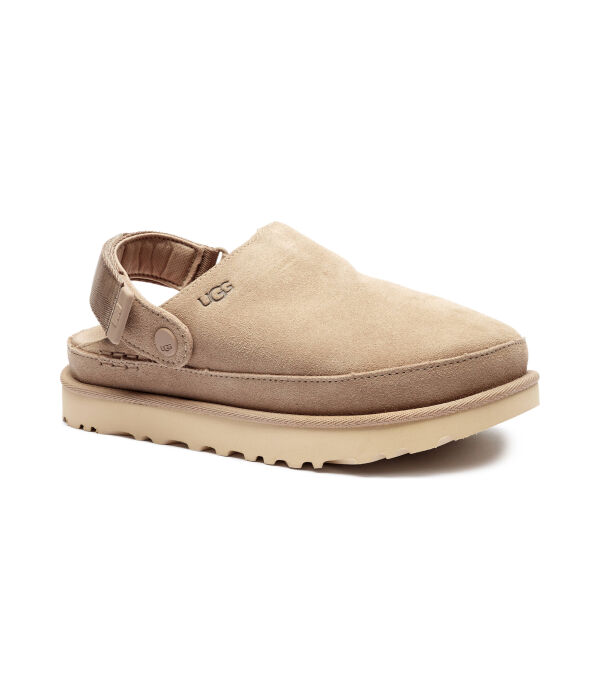 Мюли женские Ugg кожаные, бежевый