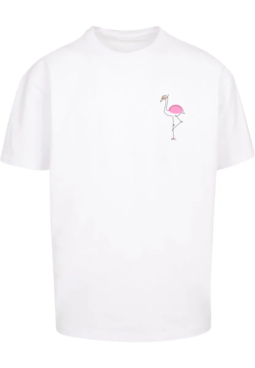 

Футболка Merchcode "Мужская футболка Merchcode Flamingo Heavy Oversize", белый