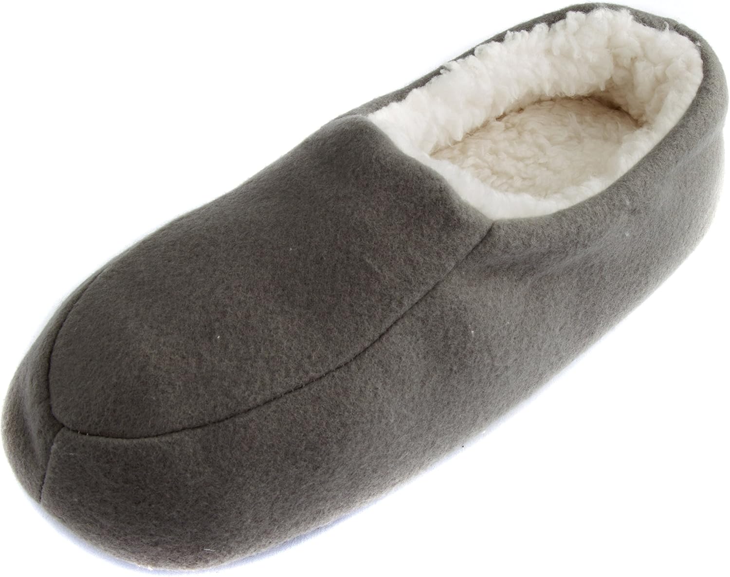 

Мужские уютные тапочки Leisureland с мягкой флисовой подкладкой, серый