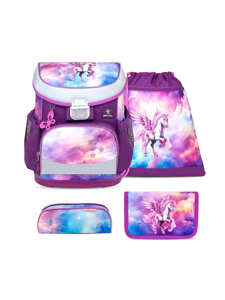 

Набор из 4 предметов: школьный рюкзак Mini-Fit Pegasus Belmil