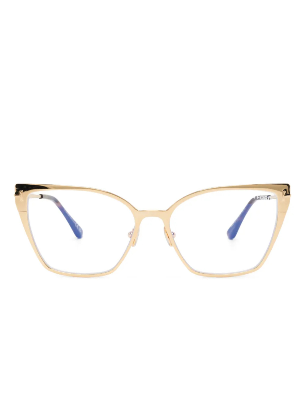 

TOM FORD Eyewear очки в оправе 'кошачий глаз', золотой