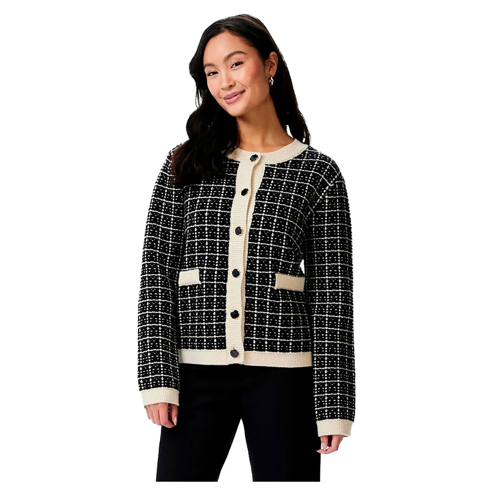 

Свитер Yas Livia cardigan, черный