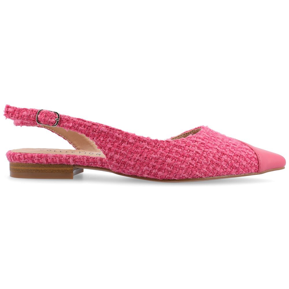 Женские туфли на плоской подошве Journee Collection Tru Comfort Foam Daphnne, розовый — фото 2