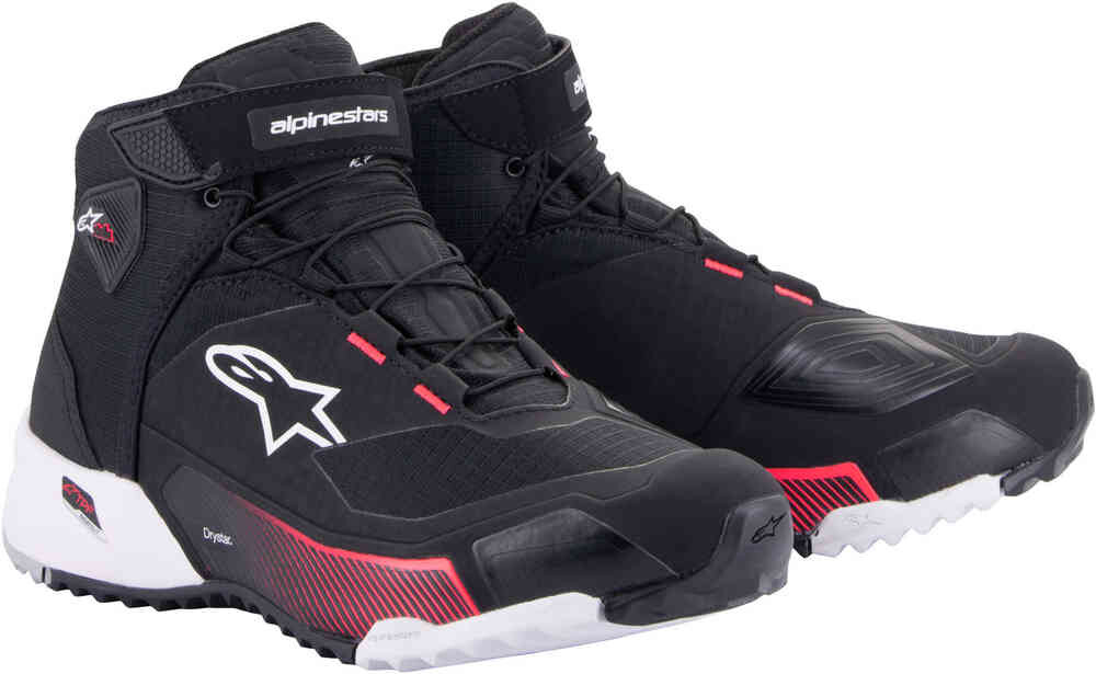 

Stella CR-X Drystar Женская мотоциклетная обувь Alpinestars, черный/белый/розовый