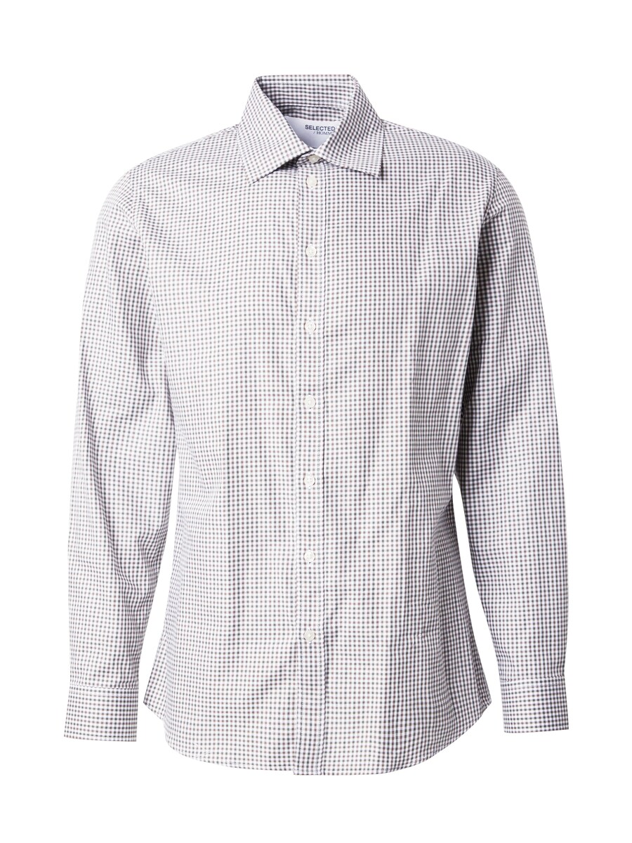 

Рубашка Slim Fit на пуговицах SELECTED SLHETHAN, белый