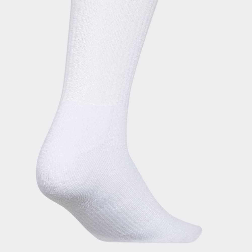 Носки Adidas Women's Athletic Cushioned 6-Pack Crew, белый — фото 4