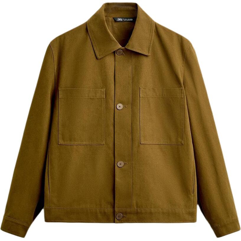

Куртка мужская оливково-зеленый Zara