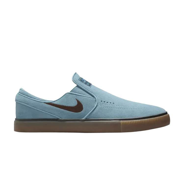 

Шлепанцы Nike Zoom Stefan Janoski+ Slip SB Denim Turquoise, бирюзовый