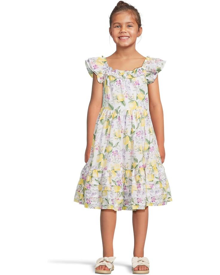 

Платье Janie and Jack Lemon Floral Dress, цвет Multi Color
