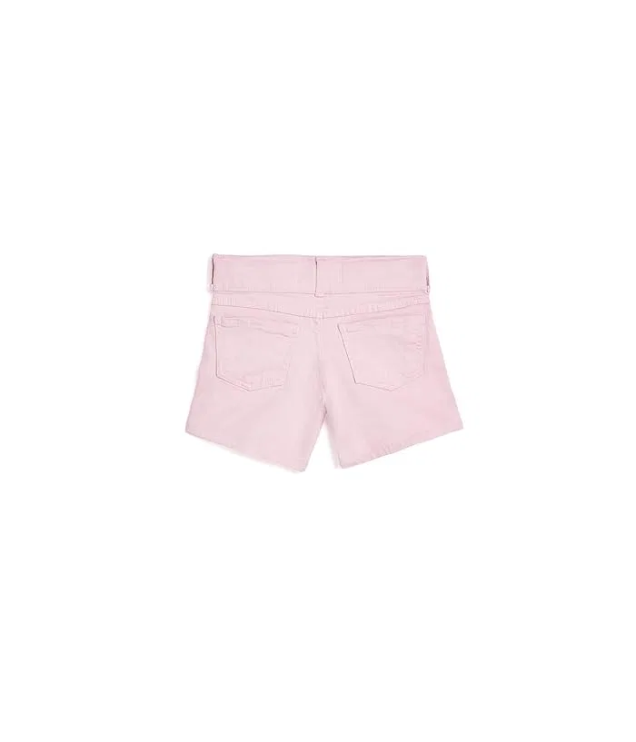 Шорты Low-Rise Midi Color Twill abercrombie kids, Chalk Pink — фото 2