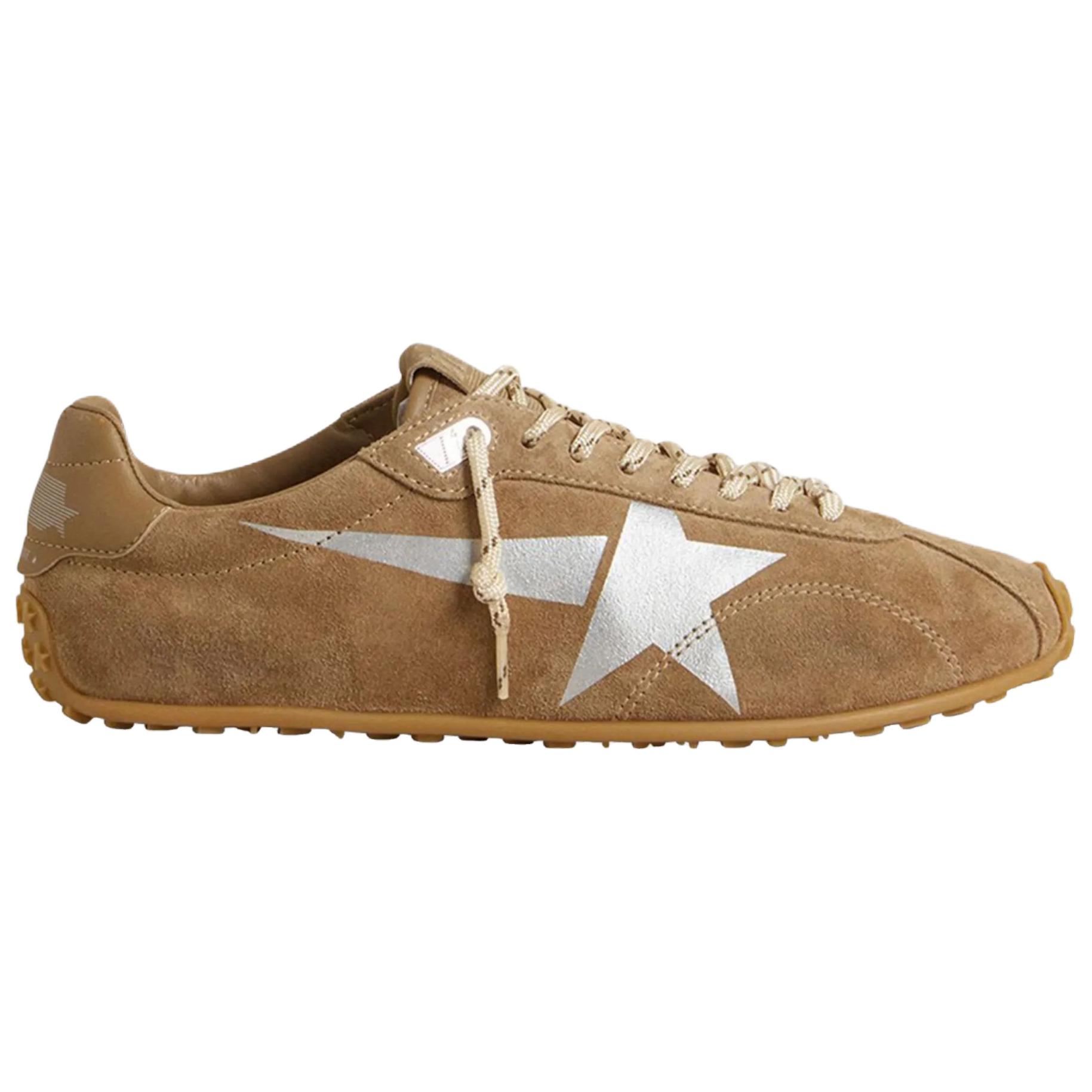 Golden Goose Мужские повседневные кроссовки Marathon Speed Low top коричневые — фото 3