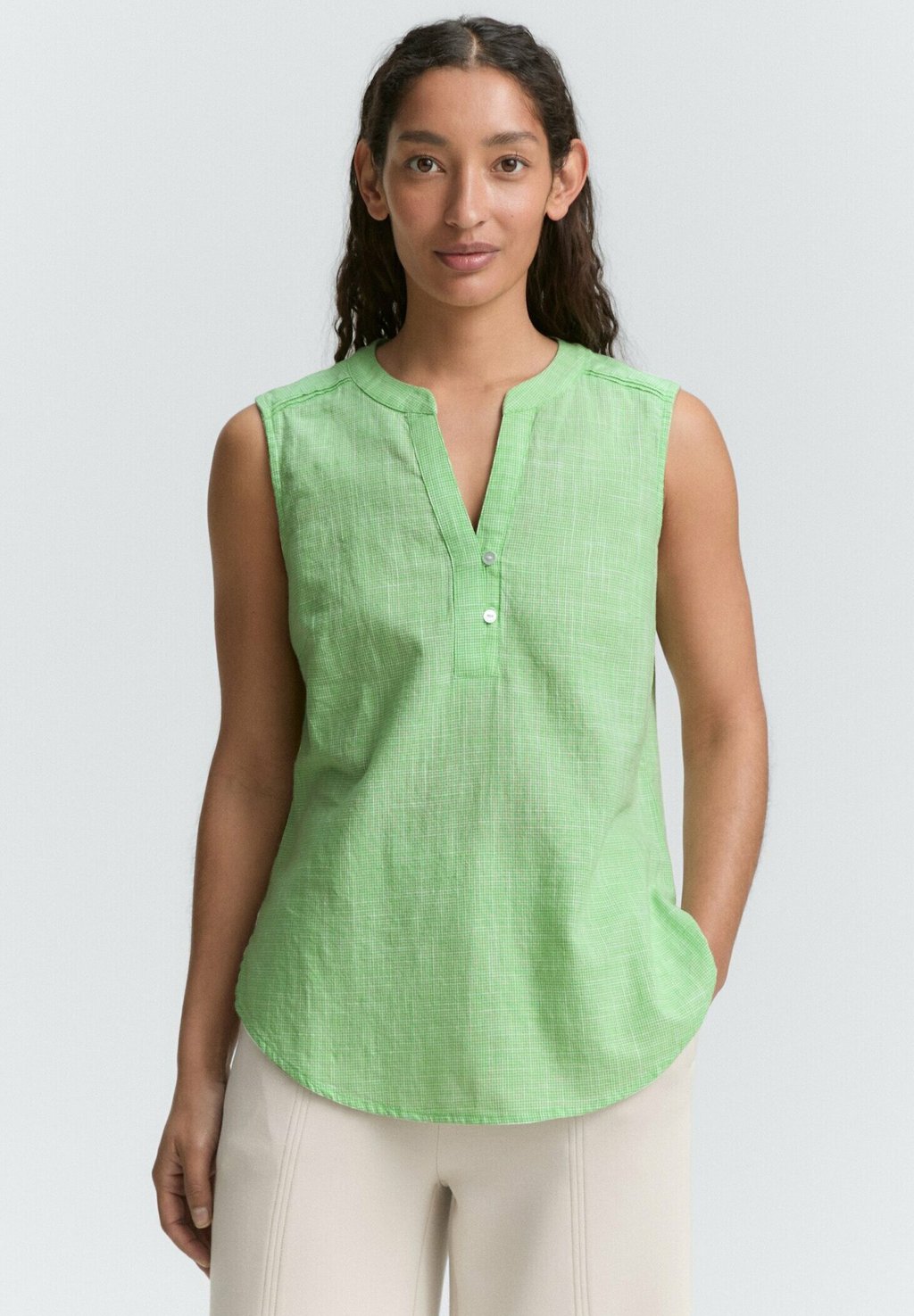 

Топ Blouse TOM TAILOR, зеленый