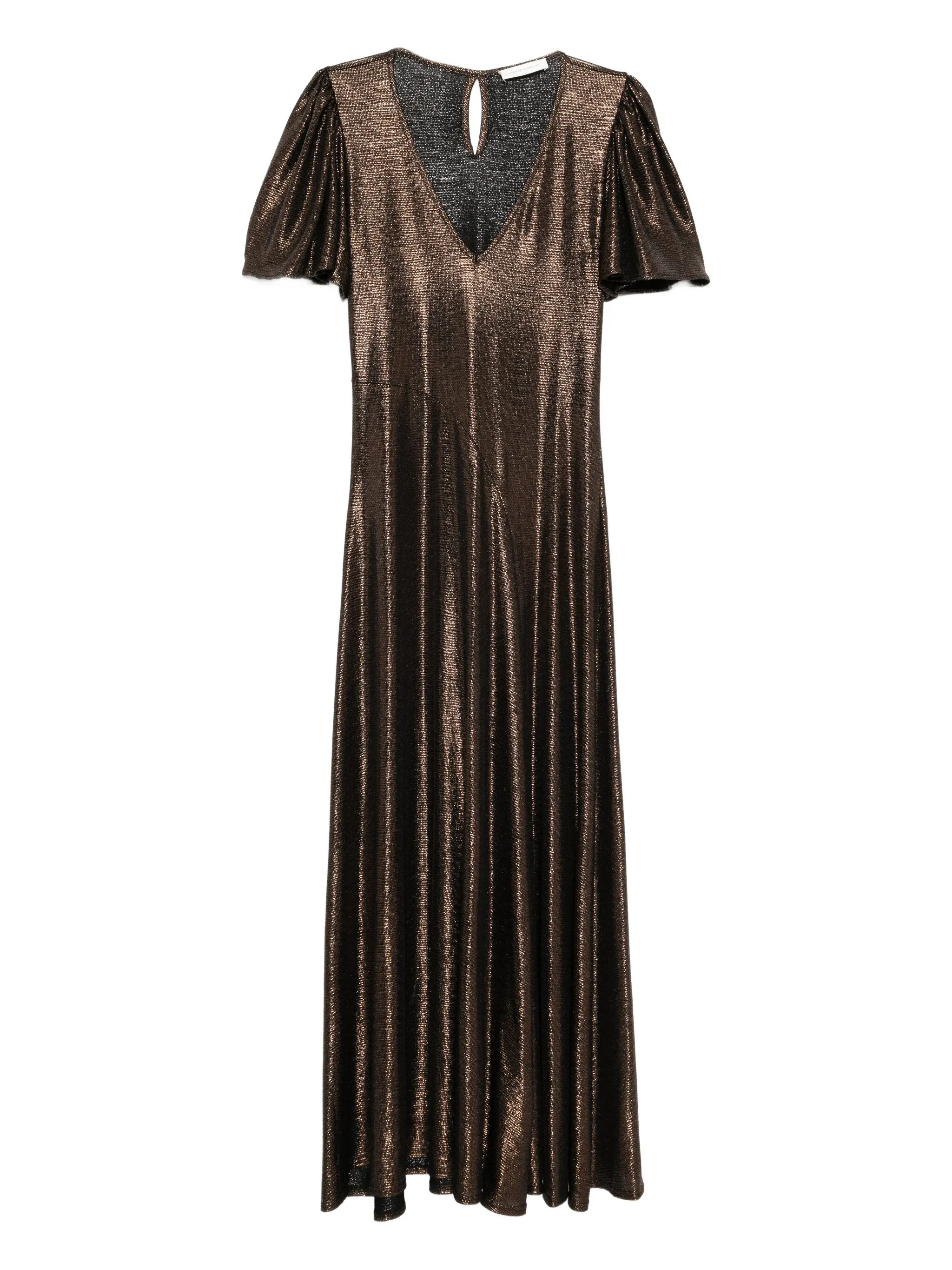 

Платье макси Como Luxe De Valentina, коричневый