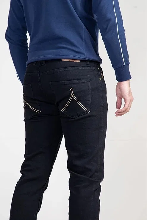 Джинсы Slim Fit, Go Denim, черный — фото 3