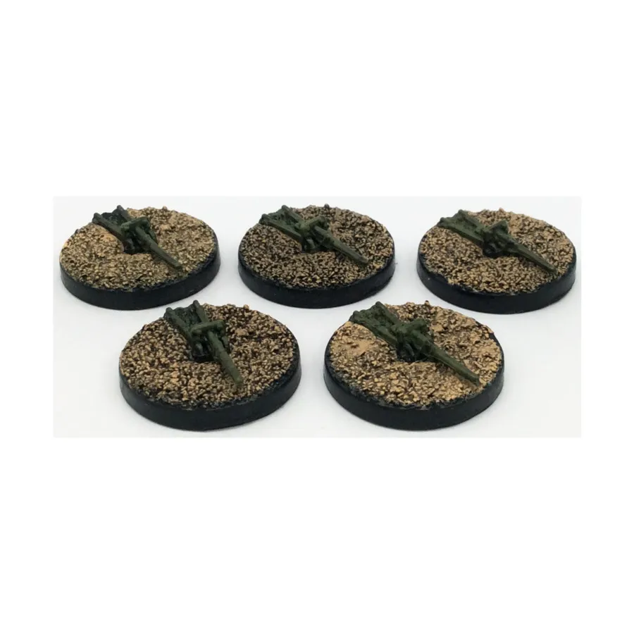 

3-дюймовая пушка М5 (С) x5, Axis & Allies - Collectible Miniatures Game - Set #2 Singles