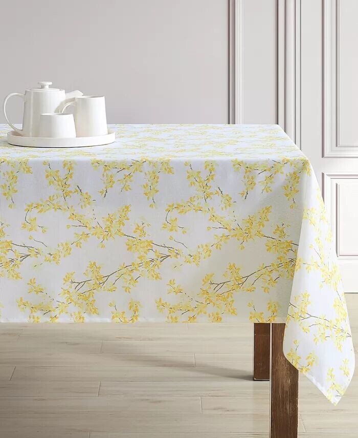 

Скатерть с рисунком, легкая в уходе, 60 x 102 дюйма Laura Ashley, мультиколор