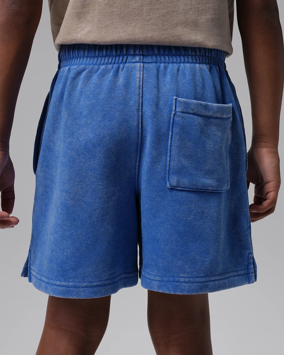 Детские шорты Jordan Little Kids' Brooklyn Washed French Terry, Game Royal — фото 3