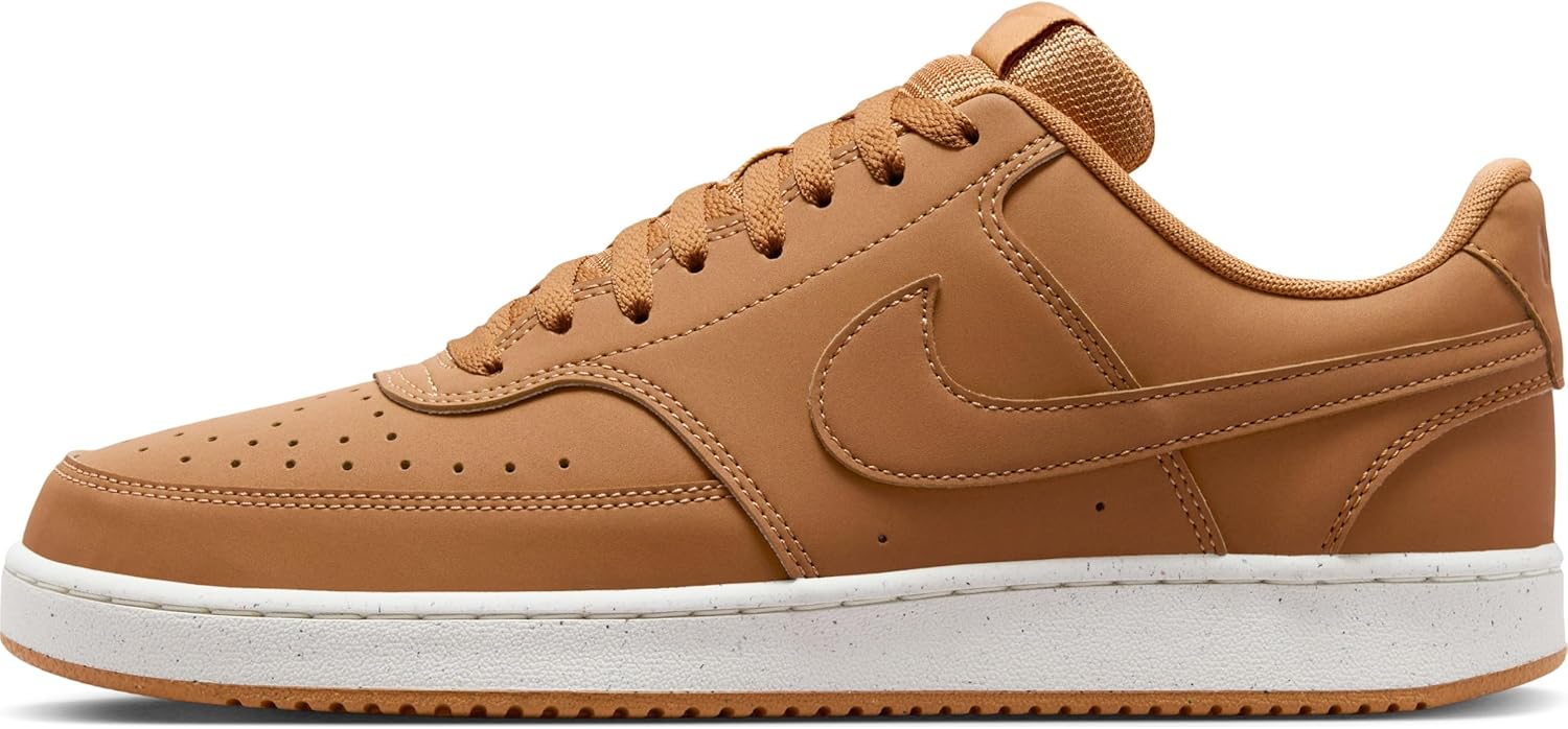 

Мужские кроссовки Nike Court Vision LO NN Gum с шнуровкой, Flaxflax-sail