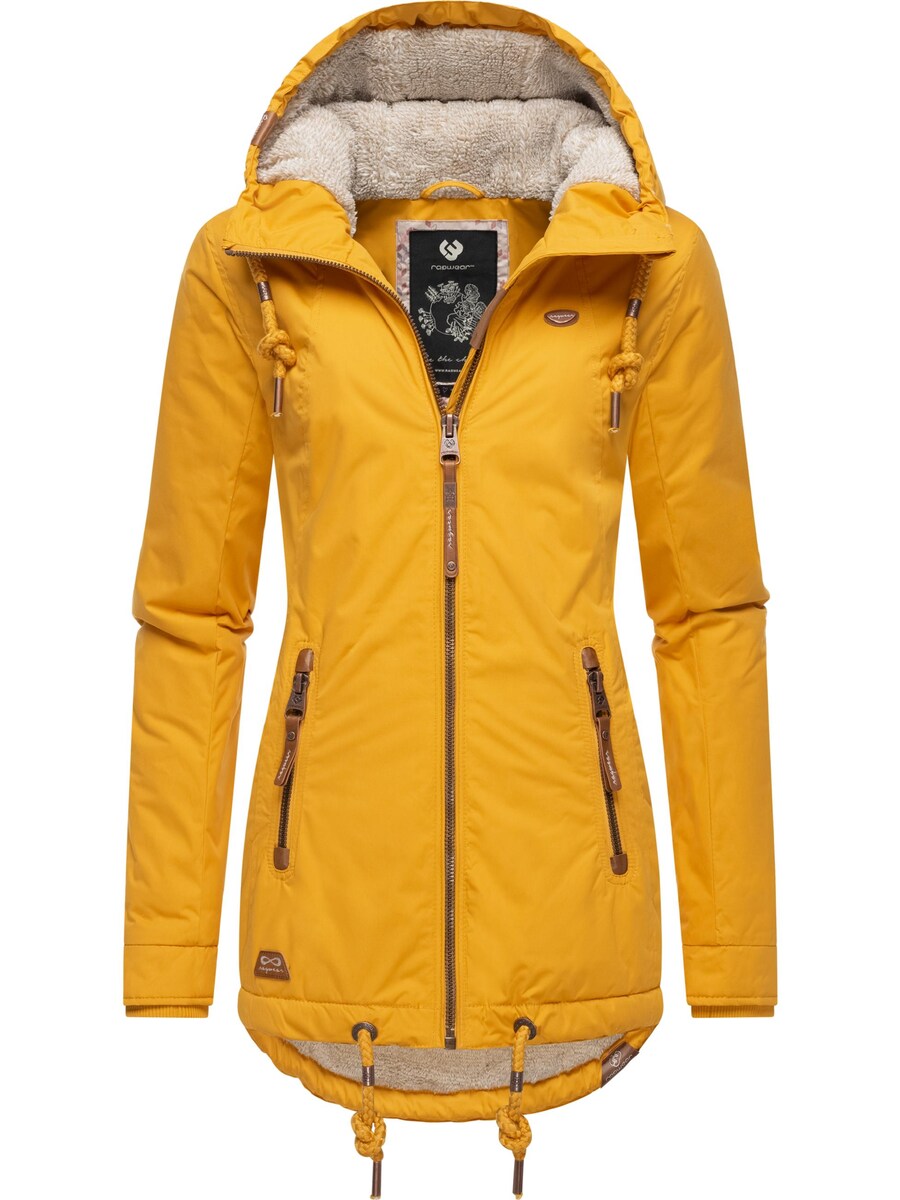 

Зимняя куртка Ragwear Zuzka, желтый