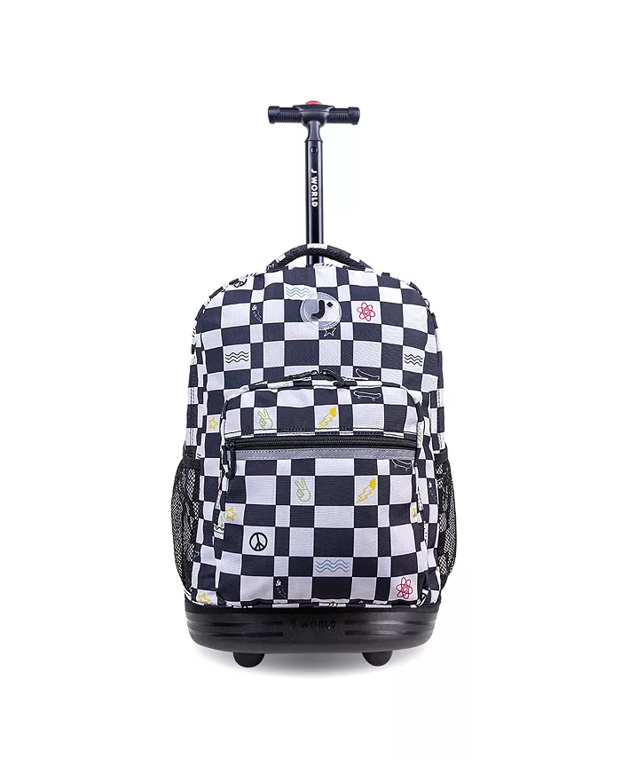 

Детский рюкзак на колесиках Sunrise 18" J World, белый