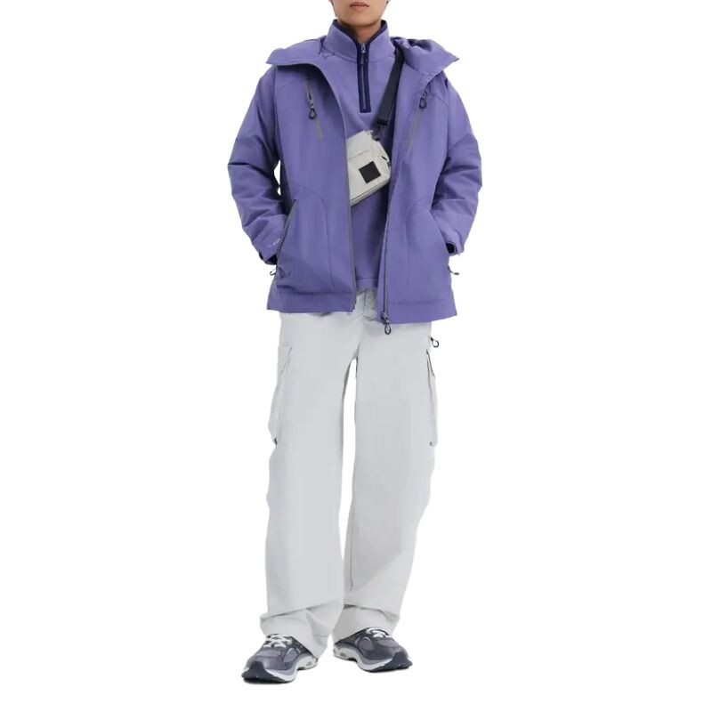 

Куртка унисекс Haze Purple Decathlon