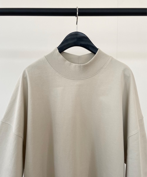 

Didot.showroom Футболка унисекс из мерсеризованного хлопка с широким горлом, Didot, бежевая