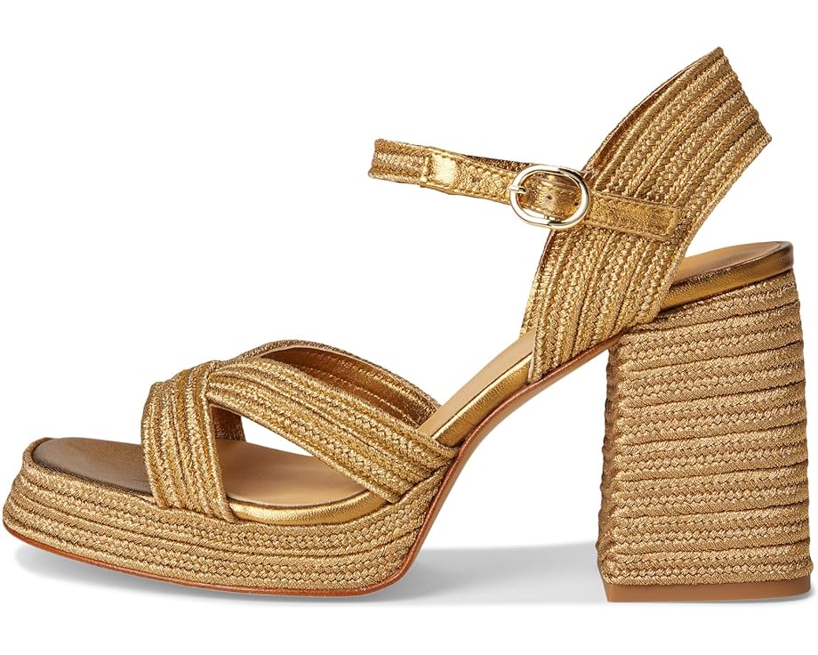 Туфли CASTANER Valle Metallic Sandal, цвет Oro Viejo — фото 4