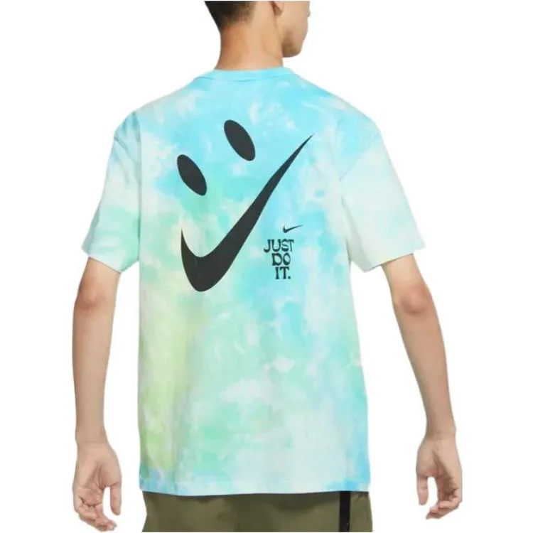 Nike Футболка мужская светло-мятного зеленого цвета — фото 3