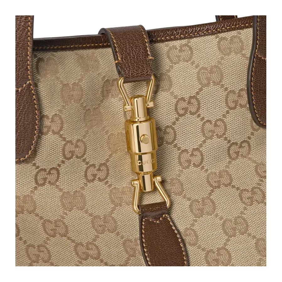 Сумка-шоппер Gucci Jackie Canvas Medium — фото 3