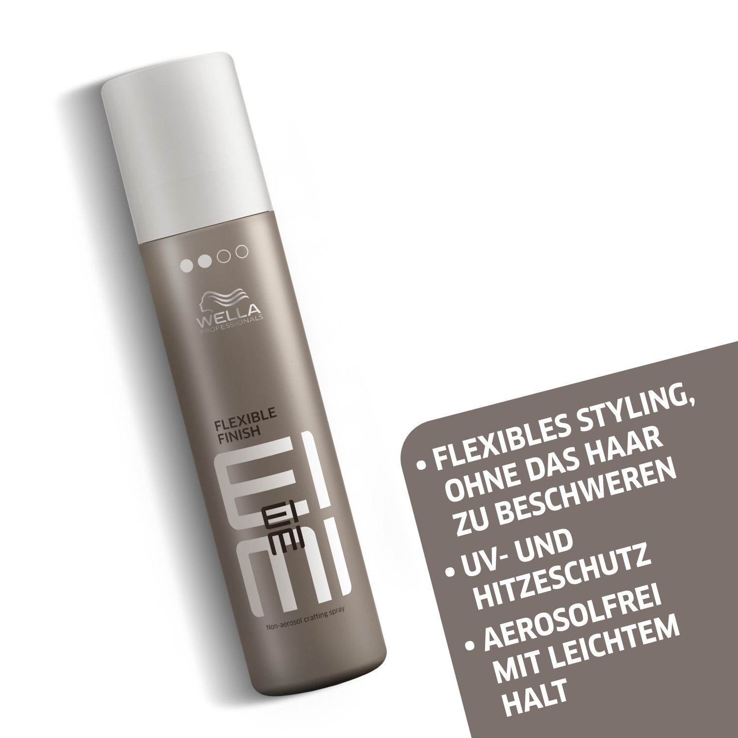 Лак для волос eimi fixing flexible finish modellier-spray Wella Professionals, объем 250 мл — фото 4