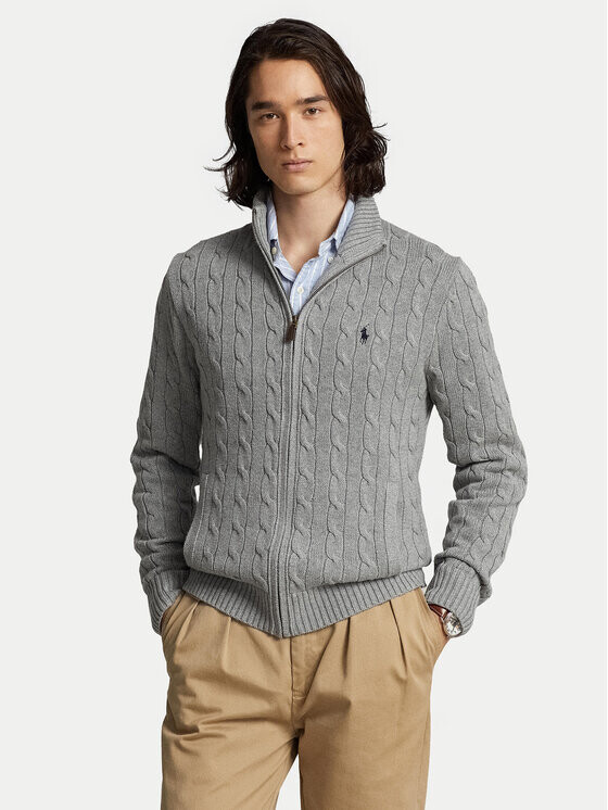 

Свитер обычного кроя Polo Ralph Lauren, серый