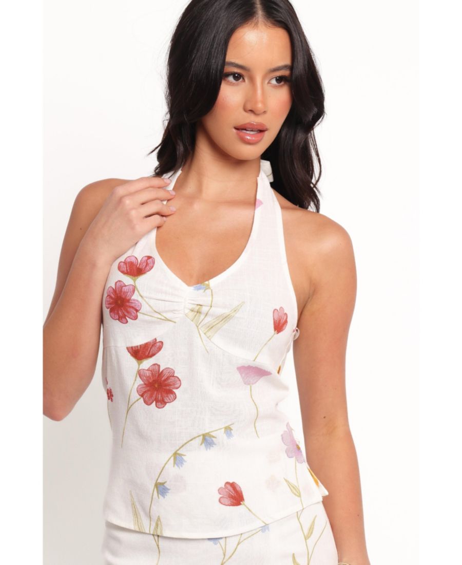 

Женский топ с завязками на шее Petal and Pup, Ditsy floral