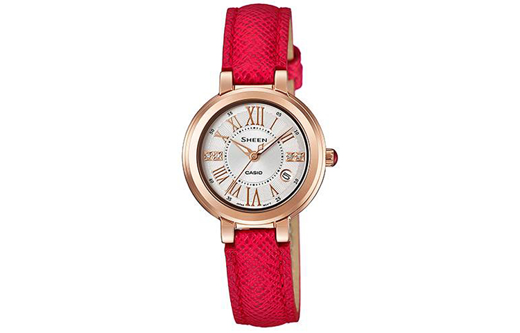 

CASIO Часы Women's SHEEN White Watch SHE-4029PGL-7A