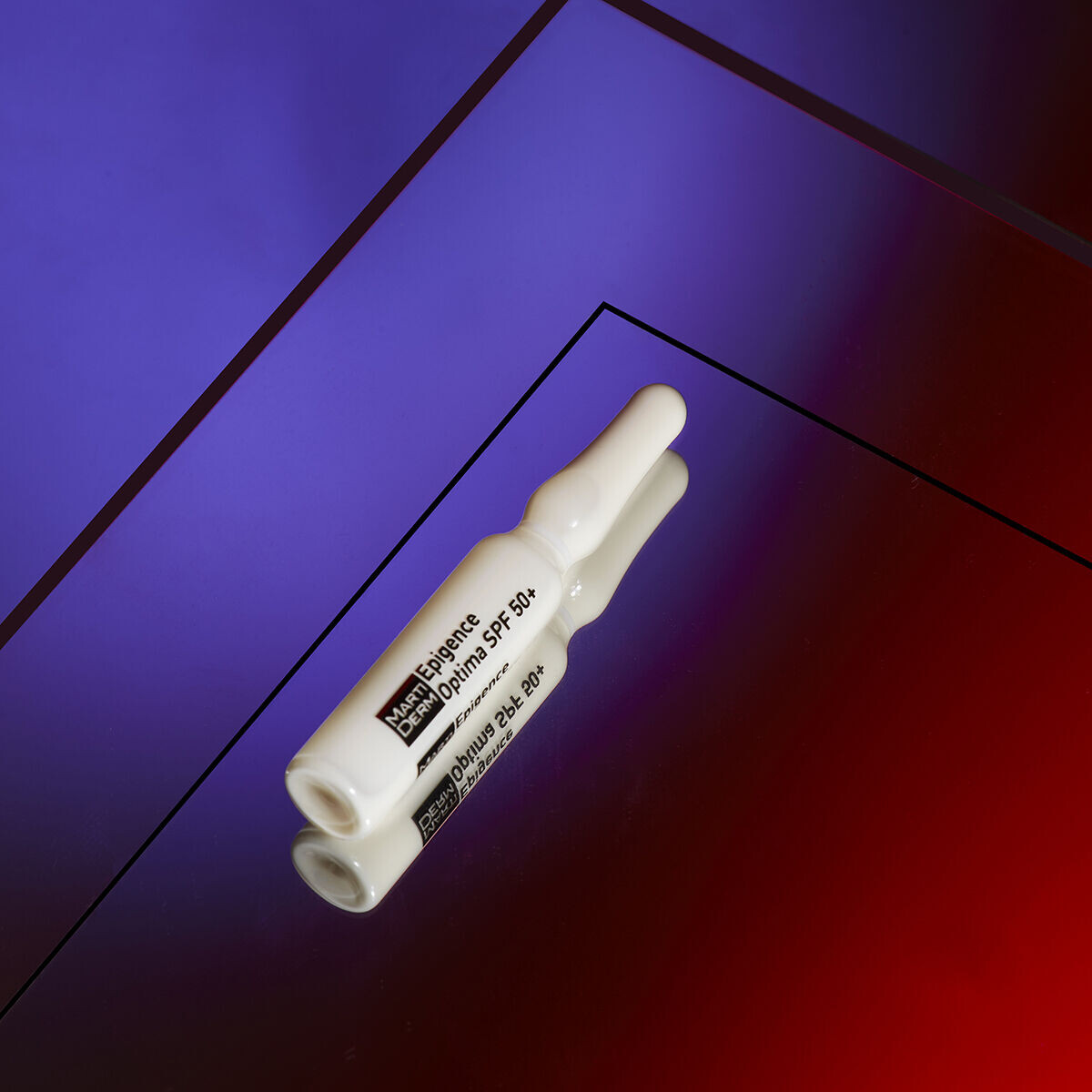 Сыворотка MartiDerm — Антивозрастная для лица в ампулах Black Diamond Epigence Optima Spf50+, 2 мл — фото 3
