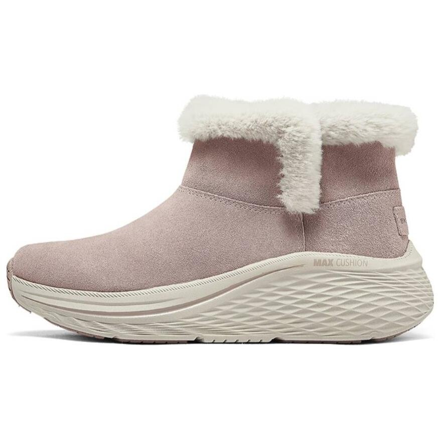 Зимние ботинки женские Skechers с меховой отделкой, розовый
