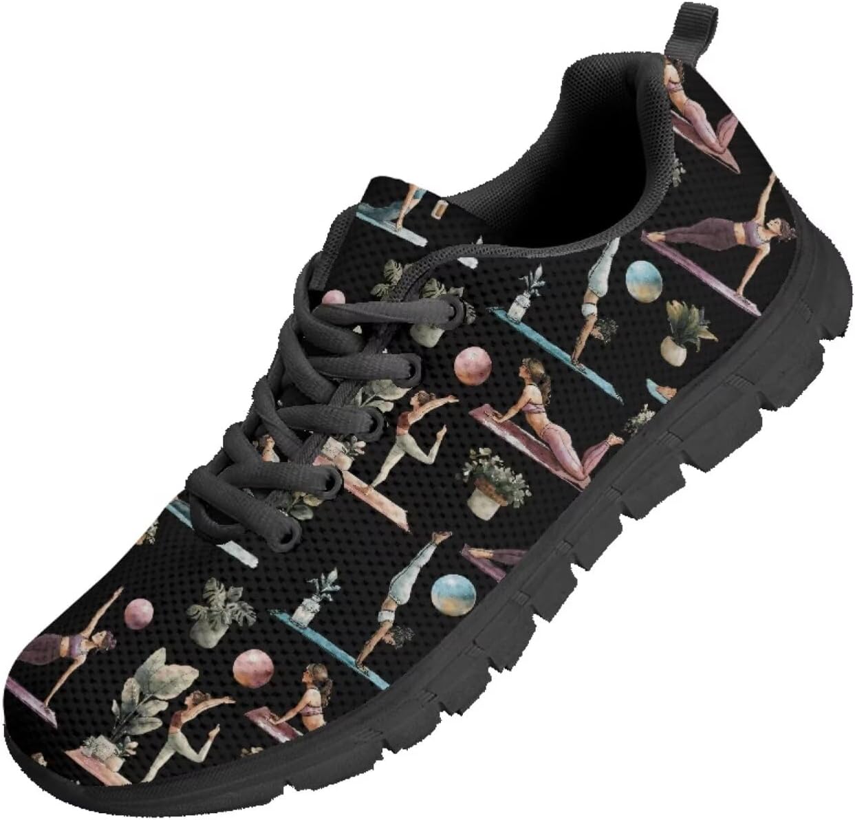 

Мужские теннисные кроссовки Funnydude с забавным принтом, повседневные прогулочные кроссовки, весенние удобные дышащие кроссовки, Yoga